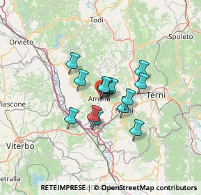 Mappa 05022 Amelia TR, Italia (8.73286)