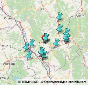 Mappa 05022 Amelia TR, Italia (11.36)