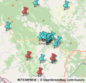 Mappa Via Cavour, 05022 Amelia TR, Italia (3.1865)