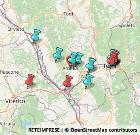 Mappa Via Cavour, 05022 Amelia TR, Italia (14.158)