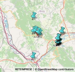 Mappa Via Cavour, 05022 Amelia TR, Italia (7.64)