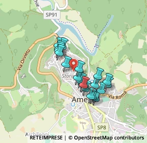 Mappa Via Cavour, 05022 Amelia TR, Italia (0.35)