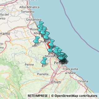 Mappa Via degli Uliveti, 64028 Silvi TE, Italia (10.6005)