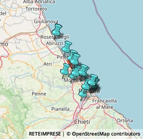 Mappa Via degli Uliveti, 64028 Silvi TE, Italia (9.315)