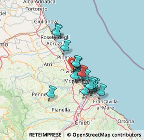 Mappa Via degli Uliveti, 64028 Silvi TE, Italia (10.23706)