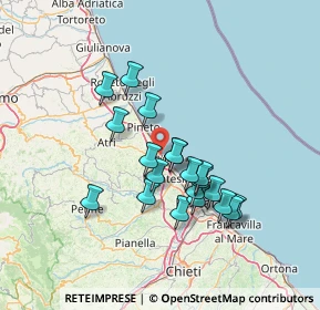 Mappa Via degli Uliveti, 64028 Silvi TE, Italia (12.428)