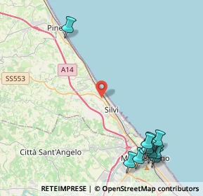 Mappa Via degli Uliveti, 64028 Silvi TE, Italia (6.21)