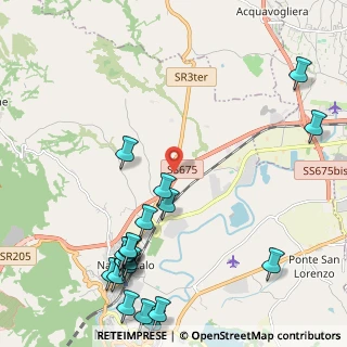 Mappa Via Tiberina, 05035 Narni Scalo TR, Italia (3.0535)