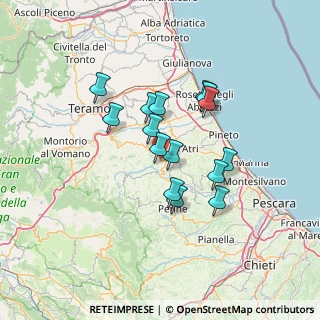 Mappa SS81, 64030 Montefino TE, Italia (11.32)