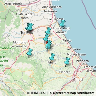 Mappa SS81, 64030 Montefino TE, Italia (13.1375)