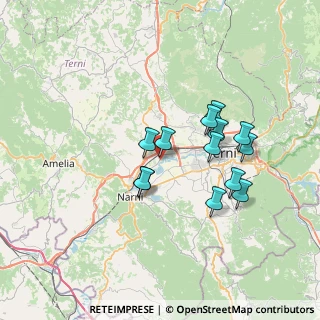 Mappa Strada Maratta, 05035 Narni TR, Italia (6.26077)