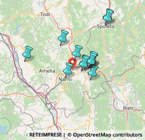 Mappa Strada Maratta, 05035 Narni TR, Italia (11.09833)