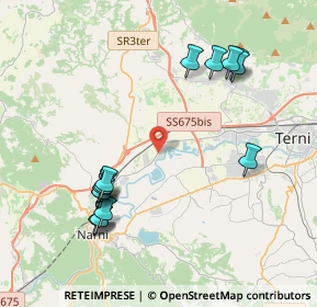 Mappa Strada Maratta, 05035 Narni TR, Italia (4.67333)