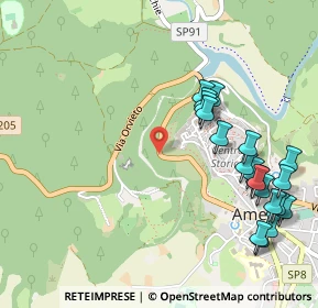 Mappa SS 205, 05022 Amelia TR, Italia (0.6345)