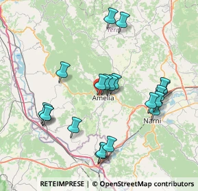 Mappa SS 205, 05022 Amelia TR, Italia (8.1325)