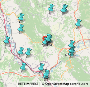 Mappa SS 205, 05022 Amelia TR, Italia (9.3945)