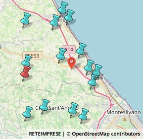 Mappa Via Gran Sasso, 64028 Silvi TE, Italia (4.73533)