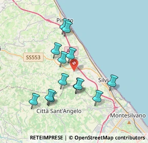 Mappa Via Gran Sasso, 64028 Silvi TE, Italia (3.51923)