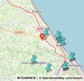 Mappa Via Gran Sasso, 64028 Silvi TE, Italia (5.22636)