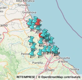 Mappa Via Gran Sasso, 64028 Silvi TE, Italia (10.153)