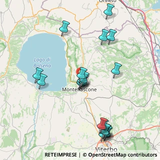 Mappa Via Poggio Della Frusta, 01027 Montefiascone VT, Italia (9.087)