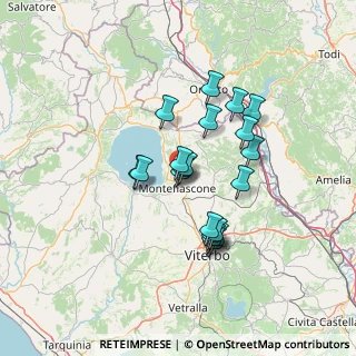 Mappa Via Poggio Della Frusta, 01027 Montefiascone VT, Italia (11.557)