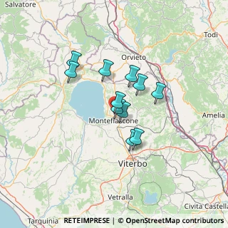 Mappa Via Poggio Della Frusta, 01027 Montefiascone VT, Italia (9.97)