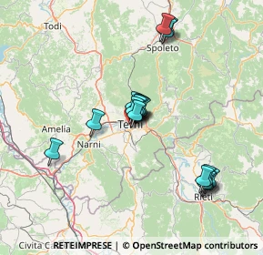 Mappa Viale del Cassero, 05100 Terni TR, Italia (12.76611)