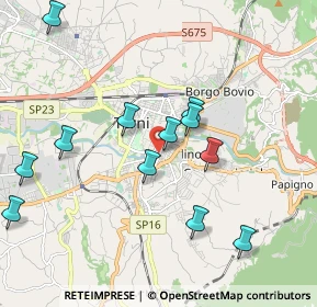 Mappa Via Piave, 05100 Terni TR, Italia (2.1325)