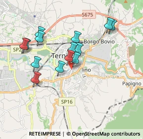 Mappa Via Piave, 05100 Terni TR, Italia (1.77786)