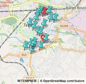 Mappa Via Piave, 05100 Terni TR, Italia (0.8135)