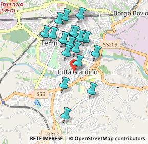 Mappa Via Piave, 05100 Terni TR, Italia (0.8175)