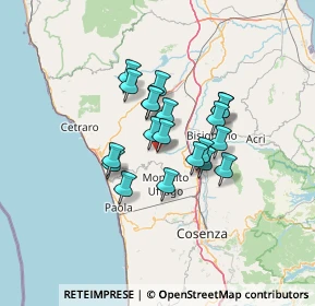 Mappa Via XX Settembre, 87010 Lattarico CS, Italia (10.2925)