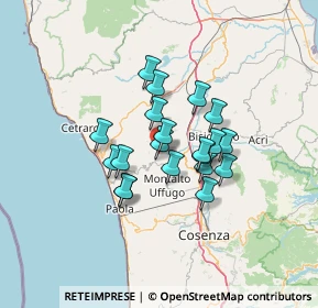 Mappa Via XX Settembre, 87010 Lattarico CS, Italia (10.4895)