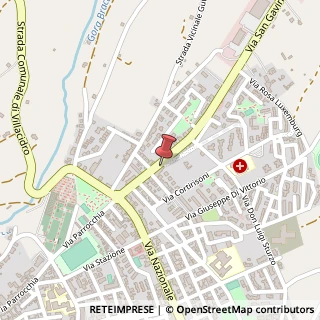 Mappa Via San Gavino Monreale, 29, 09039 Villacidro, Medio Campidano (Sardegna)