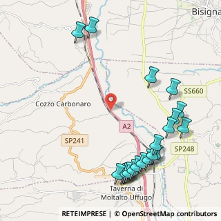 Mappa A3 Napoli - Reggio di Calabria, 87010 Montalto Uffugo CS, Italia (2.9485)