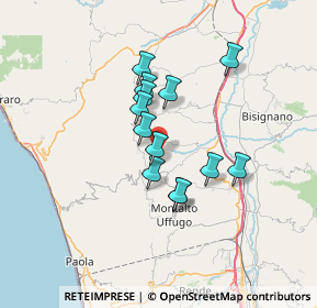 Mappa Via Nicola Mari, 87010 Lattarico CS, Italia (5.63154)