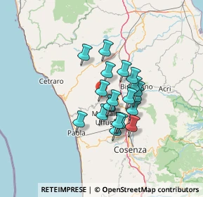 Mappa Via Nicola Mari, 87010 Lattarico CS, Italia (10.116)