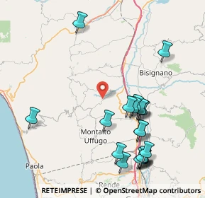 Mappa Via Fortunatello, 87010 Lattarico CS, Italia (10.0395)