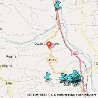 Mappa C.da Cozzo Carbonaro, 87010 Lattarico CS, Italia (3.8695)