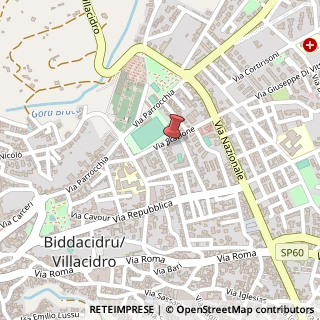 Mappa Via Stazione, 73, 09039 Villacidro, Medio Campidano (Sardegna)