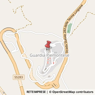 Mappa Via Terme, 9, 87020 Guardia Piemontese, Cosenza (Calabria)