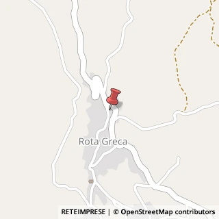 Mappa Via Roma, 5, 87010 Rota Greca, Cosenza (Calabria)