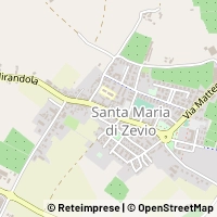 Mapa Zevio