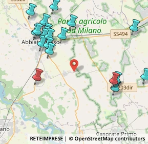 Mappa Strada Provinciale, 20081 Morimondo MI, Italia (4.9075)