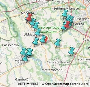 Mappa Strada Provinciale, 20081 Gudo Visconti MI, Italia (7.723)