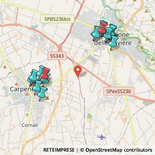 Mappa Via dei Rabbiosi, 46043 Castiglione delle Stiviere MN, Italia (2.4285)