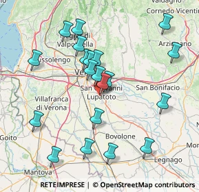 Mappa Via D. Chiesa, 37057 San Giovanni Lupatoto VR, Italia (15.633)