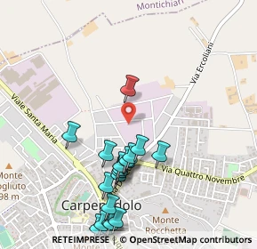 Mappa Via Tiziano, 25013 Carpenedolo BS, Italia (0.5685)