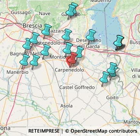 Mappa Via Tiziano, 25013 Carpenedolo BS, Italia (16.154)